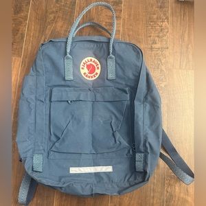 Fjallraven Kanken 17 inch Big Laptop Navy Blue Backpack